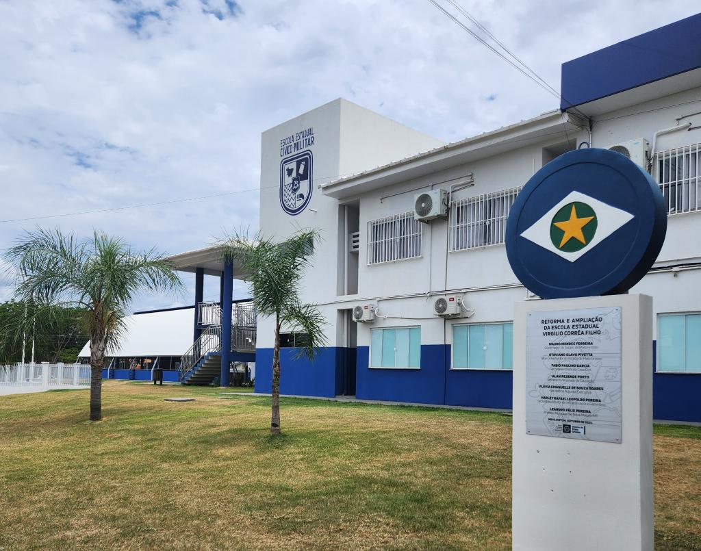 Governo entrega reforma e ampliação da Escola Cívico Militar em MT 1 20251012 123628 Página Press