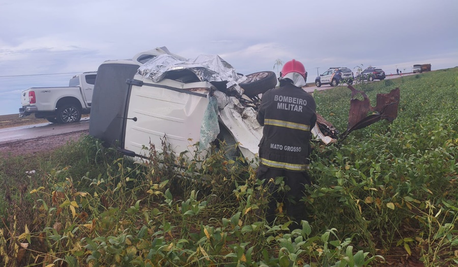 Uma pessoa morreu no acidente envolvendo dois veiculos Página Press