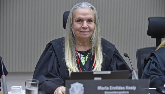 A desembargadora Maria Erotides Kneip - Reprodução