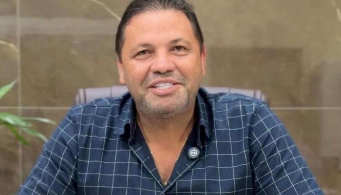 O Prefeito Acácio Alves de Souza - Reprodução