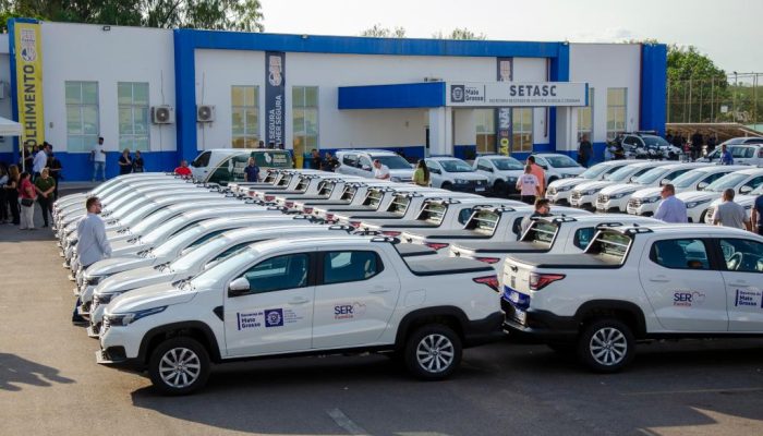 Legenda - Entrega de 35 veículos para fortalecer ações sociais nos municípios - Créditos - Junior Silgueiro/Setasc-MT