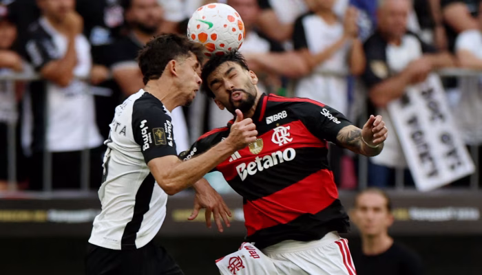 Lucas Paquetá fez a sua reestreia com a camisa do Flamengo - Adriano Machado/REUTERS - 01.02.2026