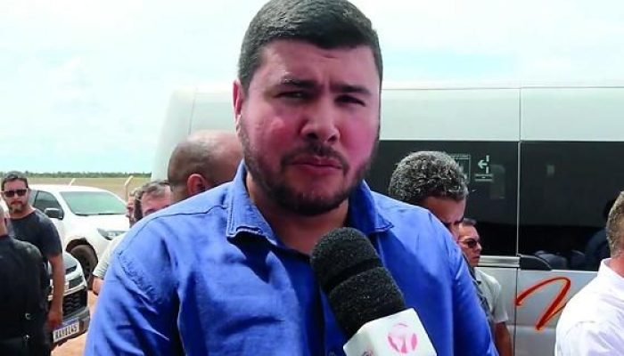 O prefeito de Santa Terezinha, Thiago Castellan Ribeiro - Reprodução