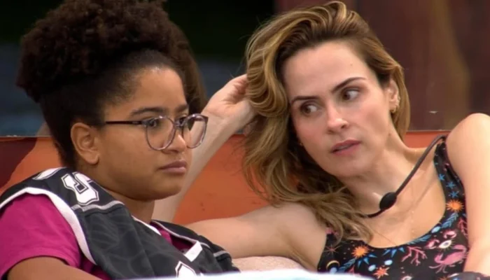 Milena e Ana Paula formaram aliança no reality Crédito: Reprodução/Instagram @tiamilenabbb